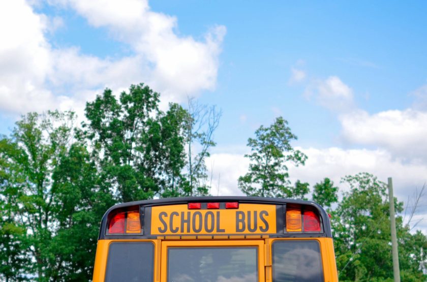 A school bus.