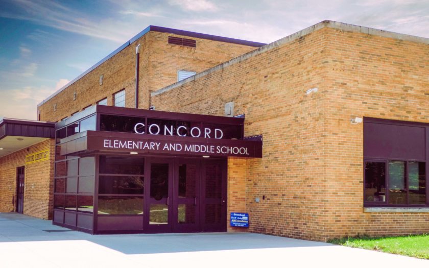 Concord Elementary and Middle School building