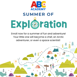 Summer of exploration logo.